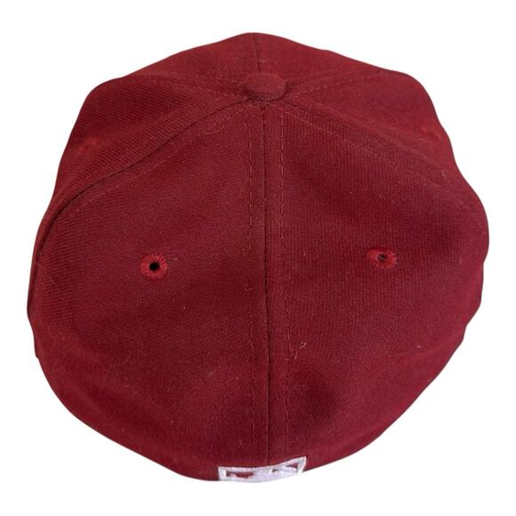 New Era 5950 Philadelphia Philles Old Logo Fitted Baseball Hat Cap 7 5/8 59fifty - Picture 7 of 10